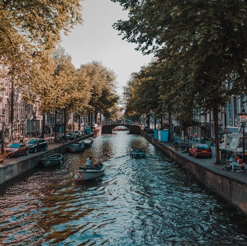 Go out and explore Amsterdam's historic sights