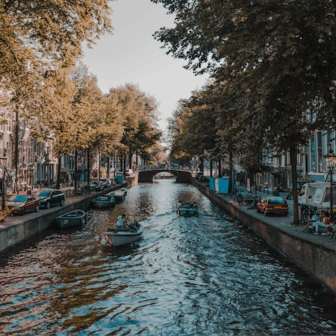 Go out and explore Amsterdam's historic sights
