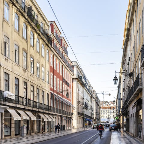 An ultra-central location in Baixa