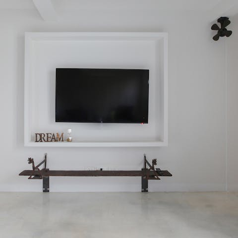 The industrial TV corner