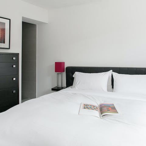 Sleep shrouded in luxurious Hungarian goose down blankets