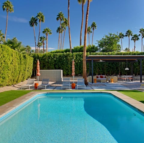 Cool down in the lovely pool