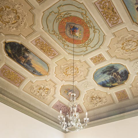 Stunning frescoes