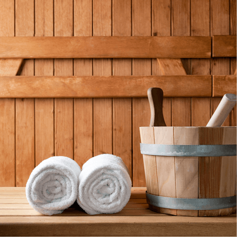 Soothe away any aches and pains in the Carbis Bay Spa