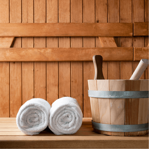 Soothe away any aches and pains in the Carbis Bay Spa