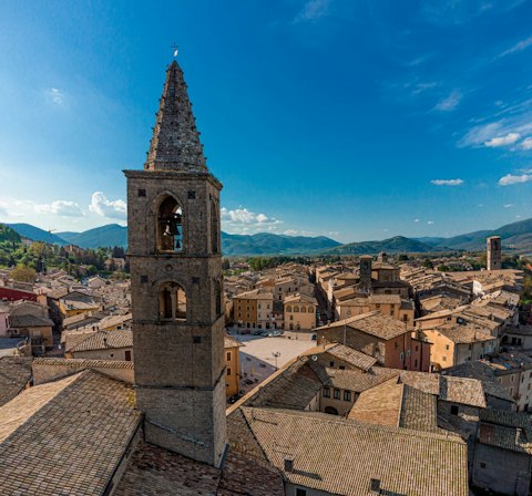 Wander Macerata Feltria's charming medieval streets and ancient Roman remains