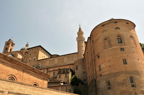 Explore Urbino's stunning Renaissance UNESCO World Heritage cityscape, a fifty-minute drive