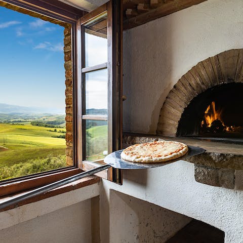 Dare to try your hand at making pizza