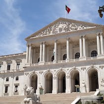 Look at the seat of Portugal´s parliament at the Assambleia da República
