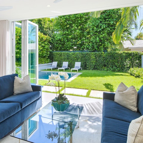 Relax in minimalist, modern luxury