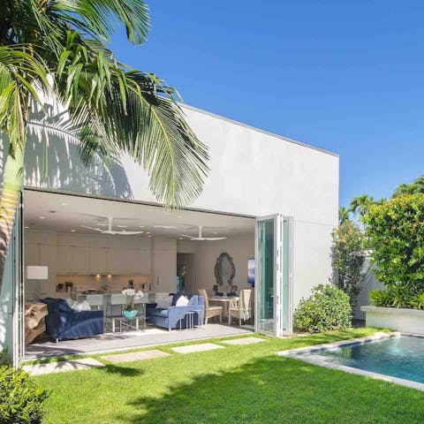 Enjoy seamless indoor-outdoor living