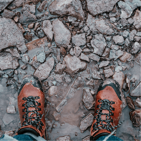 Hike around the National Trust’s Lambert’s Castle hill fort – it's a four-minute drive
