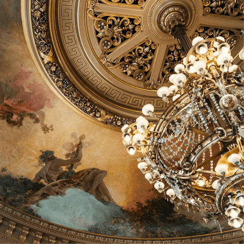 Enjoy a night at the opera – Palais Garnier is easily reached on foot