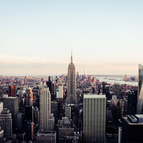 Visit the Empire State Building, a few minutes from your door