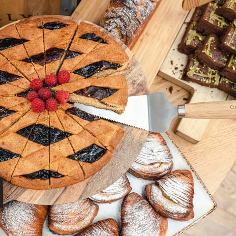 Enjoy an afternoon sweet treat in a local cafe