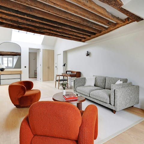 Relax with delicious French treats and drinks at home