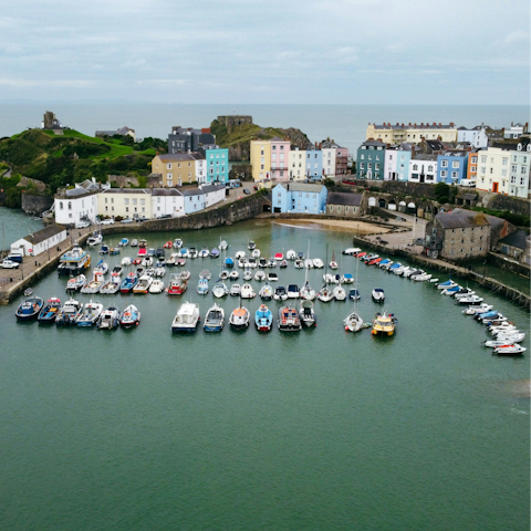 Explore picturesque Tenby – on the doorstep