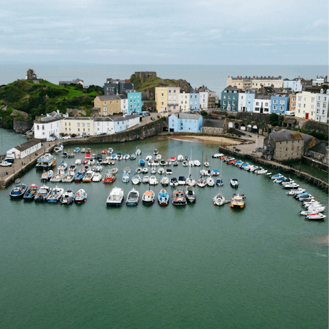 Explore picturesque Tenby – on the doorstep
