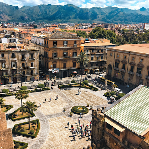 Soak up the historic charm of Palermo from the heart of the city