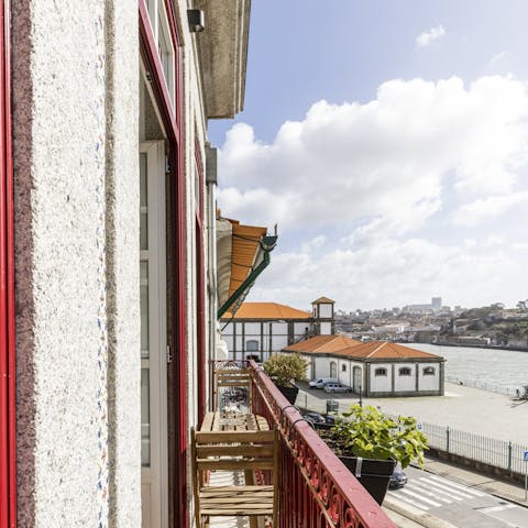 The balcony