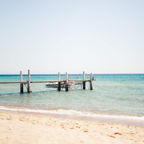 Spend a day at the beach – Playa de Torrox is just a short drive away