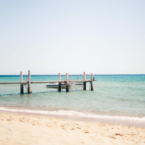Spend a day at the beach – Playa de Torrox is just a short drive away