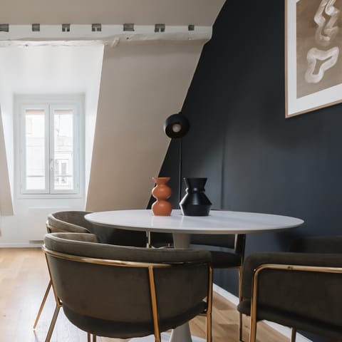 Elegant dining space