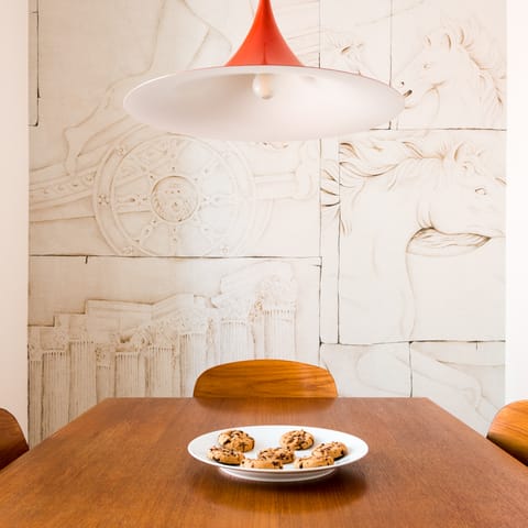 The futuristic lamps