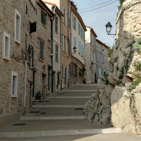 Discover historic Antibes – a ten-minute drive away