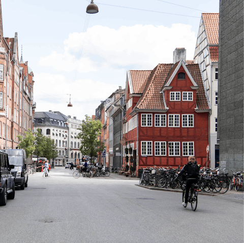 Stroll through Indre By, stopping off at boutique shops