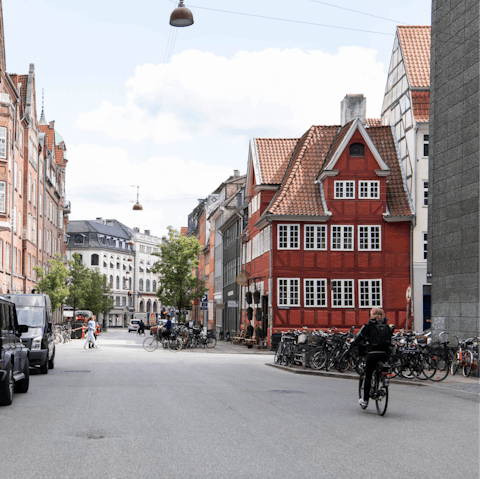 Stroll through Indre By, stopping off at boutique shops