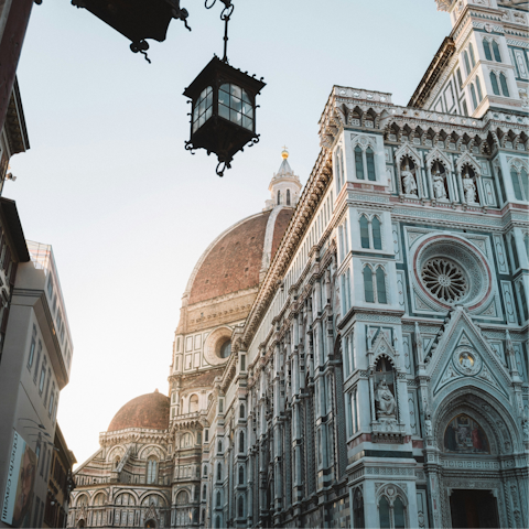 Wind your way through the centre to the Cathedral