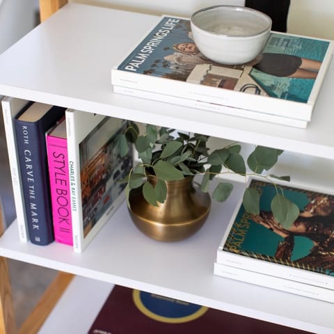 Delve into the curated book collection