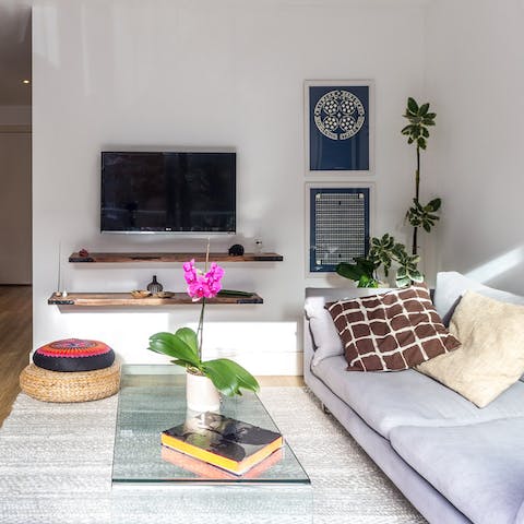 welcoming living area