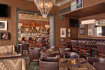 Enjoy drinks and elevated pub fare at J-Bar