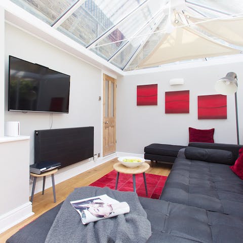 The bright Conservatory Area