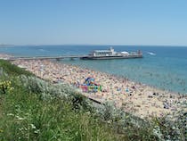 Spend a day at the beach in Bournemouth