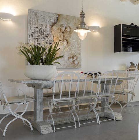 Rustic, natural earth tones add texture and character