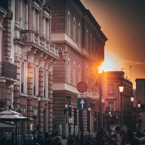 Explore the bustling strees of Lecce and discover your new favourite restaurant