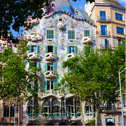 Visit Casa Batlló, Gaudi's masterpiece