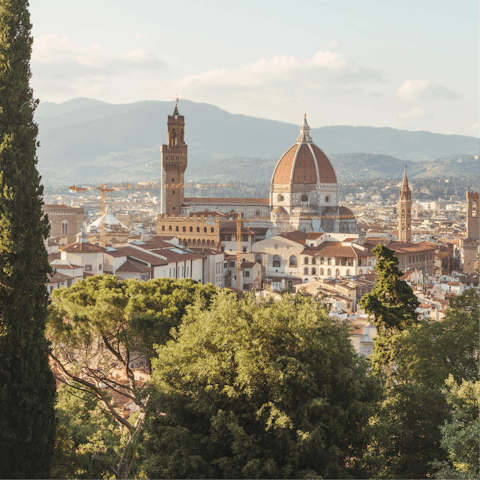 Explore the delights of Florence, with all of its most iconic landmarks within a short walk