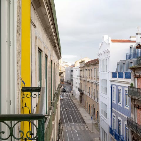 Head to the balcony for unreal views