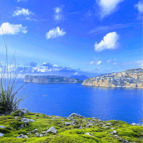 Take in jaw-dropping views from the coastal trails right on your doorstep