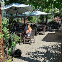 Dine at Garden Cafe Woodstock