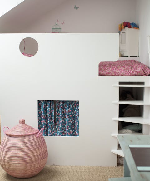 Colourful and playful children's rooms