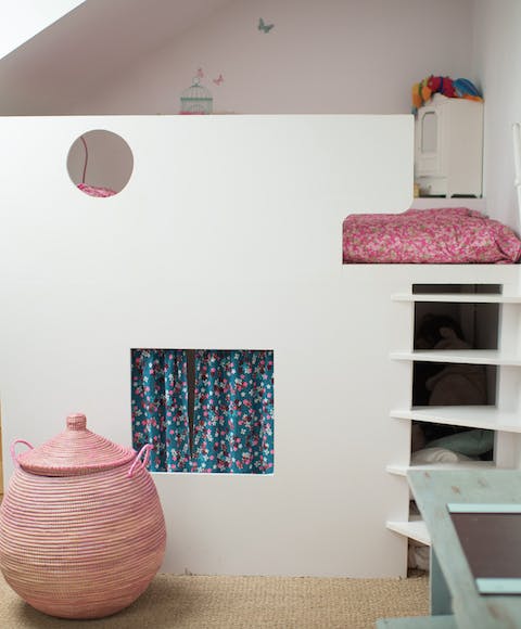 Colourful and playful children's rooms
