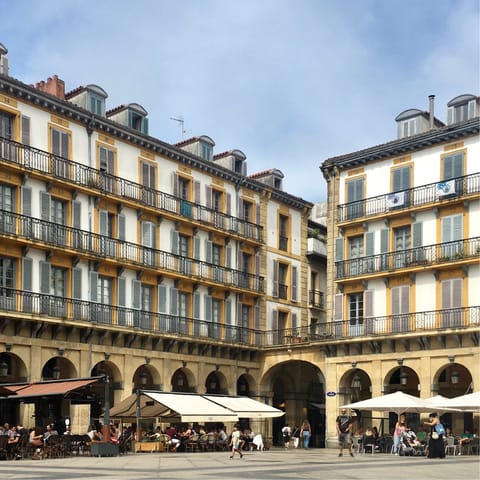 Sample the Old Town's wide selection of pintxos