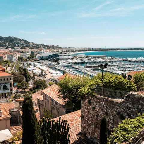 Soak up timeless French charm while exploring Cannes