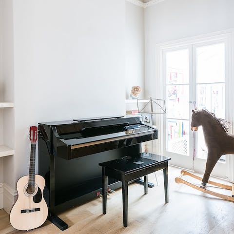 Play the piano