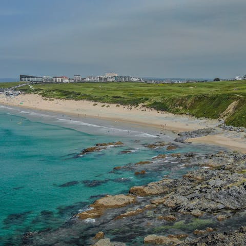 Discover rugged coastal walks and iconic surfing beaches on your doorstep
